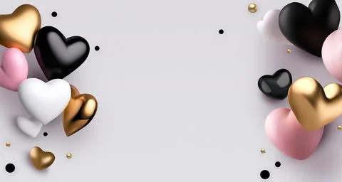 Romantic Card Background Stock Illustration