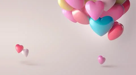 Romantic Card Background Stock Illustration