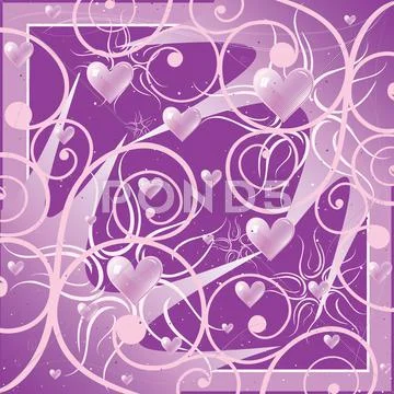 Romantic card Stock Illustration