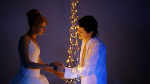 Romantic couple Stock Footage 8561116