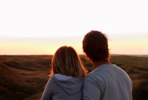 Romantic couple Stock Photos