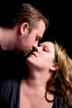 Romantic couple Stock Photos