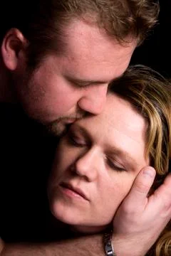 Romantic couple Stock Photos