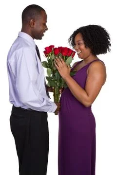 Romantic couple Stock Photos
