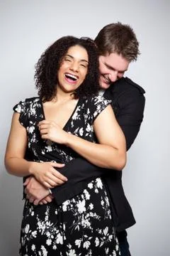 Romantic couple Stock Photos
