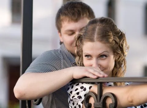 Romantic date Stock Photos