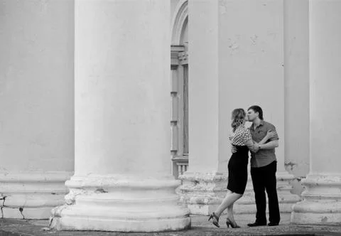 Romantic date Stock Photos