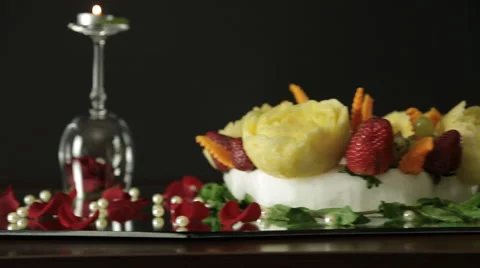 Romantic Dinner Stock Footage 50914866