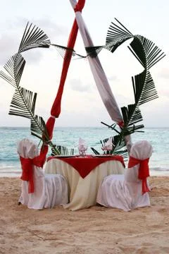 Romantic dinner Stock Photos