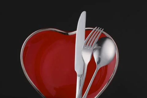 Romantic dinner Stock Photos