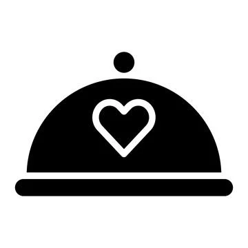 Romantic Dinner Vector Icon Design Illustration Stock Illustration