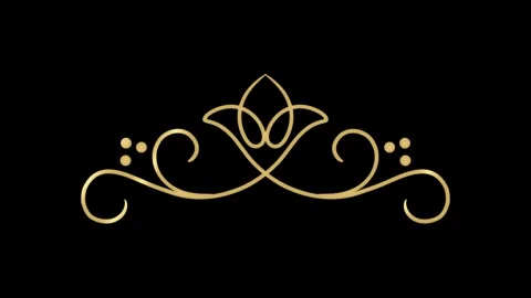 Romantic Elegant Glitter Background Loop | Soft Golden Light Particles Animation Stock Footage 319424543