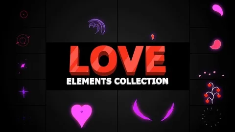 Romantic Elements | After Effects Stock After Effects
