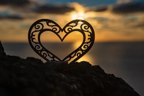 Romantic evening Stock Photos