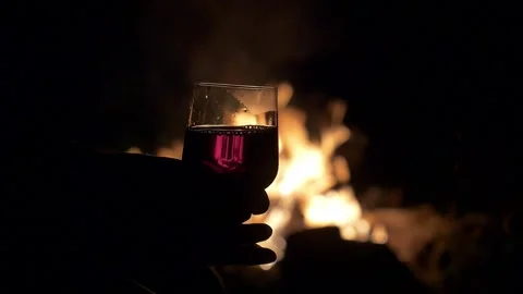 Romantic evening, rest, vacation. Stock Footage 136348466