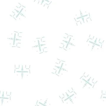 Romantic evening restaurant glyph vector seamless pattern Stock Illustration