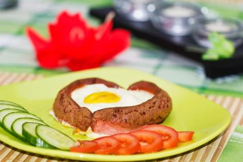 Romantic evening for two Stock Photos