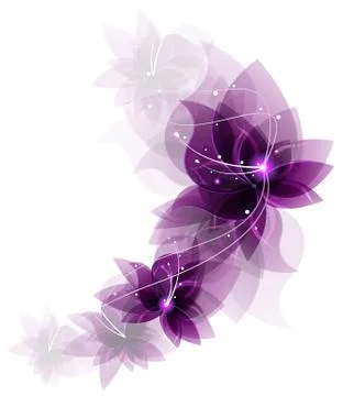 Romantic flowers Stock Illustration