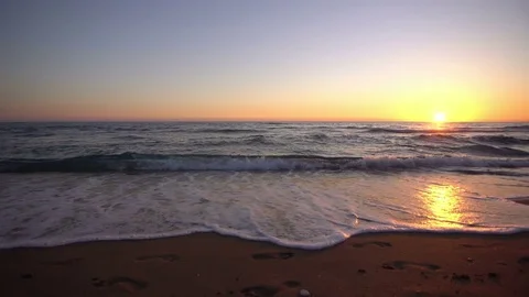 Romantic footsteps background Stock Footage 77715902