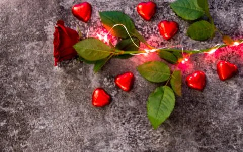 Romantic Gesture Items Stock Photos