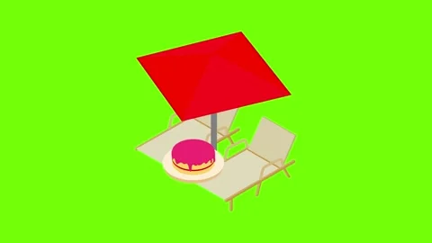 Romantic getaway icon animation Stock Footage 152577357