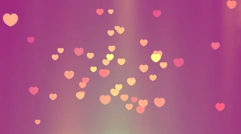 Romantic Heart Background Loop Stock Footage 42628464