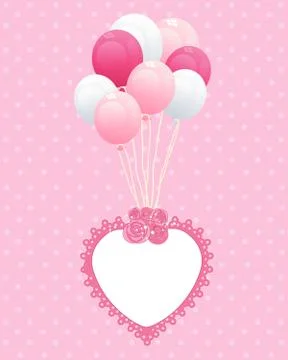 Romantic heart Stock Illustration