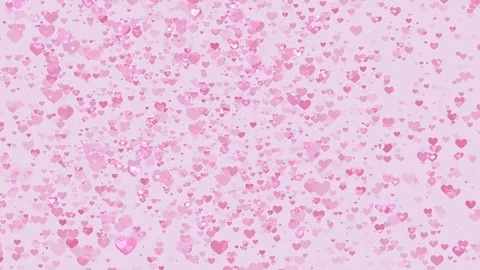 Romantic hearts background Stock Footage 71813052