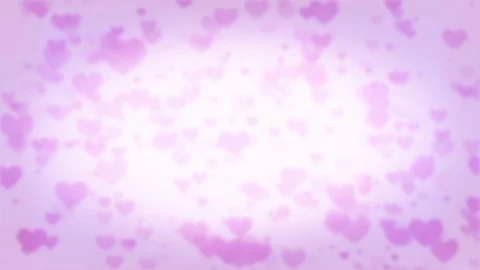 Romantic hearts background Stock Footage 71813225