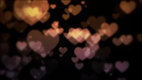 Romantic hearts background Stock Footage 71813806
