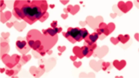Romantic hearts background Stock Footage 71813841