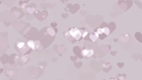 Romantic hearts background Stock Footage 71814171