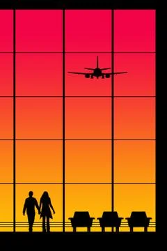 Romantic holiday Stock Illustration