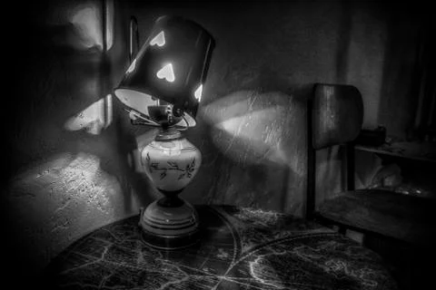 Romantic Lamp Stock Photos