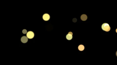 Romantic Light Drops Flow - Loop Stock Footage