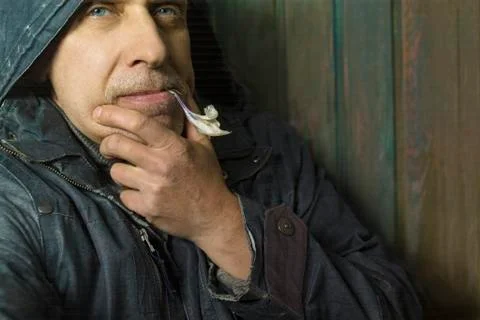 Romantic Looking Man Foto stock