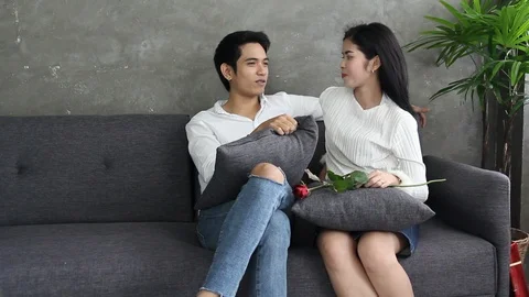 The romantic love couple Video stock 104602663
