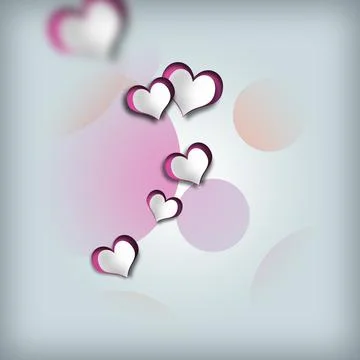 Romantic love design Stock Illustration