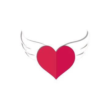 Romantic love elements. Valentine's day cute illustrations Stock Illustration