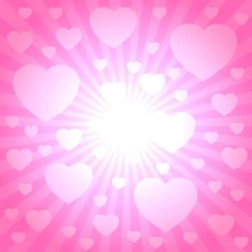 Romantic mood pattern Stock Illustration