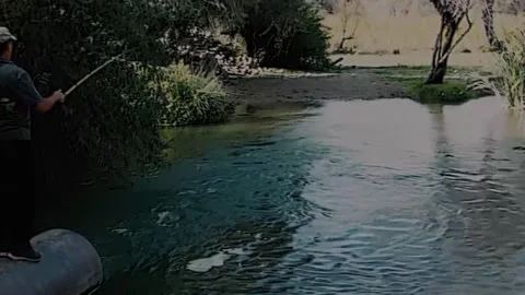 Romantic movement of the water surface. Stock Footage 254270301