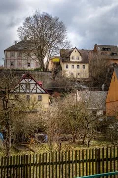 Romantic old town Stock Photos