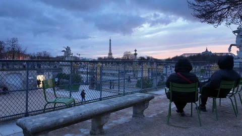 Romantic Paris Stock Footage 323471074