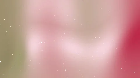 Romantic Particles Floating Over Blush Sage Gradient Video stock 307422620