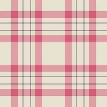 Romantic pattern texture tartan, top background seamless vector. Checkered .. Illustrazione stock