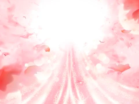 Romantic pink background Stock Illustration