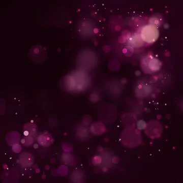 Romantic pink bokeh background Stock Illustration