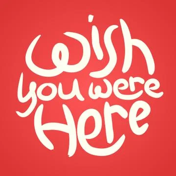 Romantic positive lettering Stock Illustration