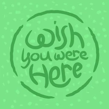 Romantic positive lettering Stock Illustration