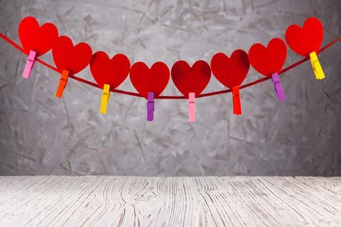 Romantic postcard for lovers Stock Photos